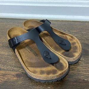 Birkenstock Gizeh Birko-Flor flip flop sz 38 or 7-7.5